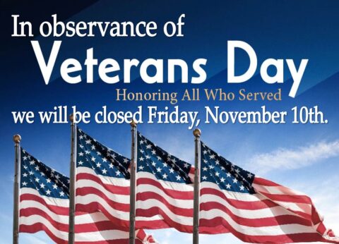 RCPC Closed- Veteran's Day Observed - Resource Center for Parents and